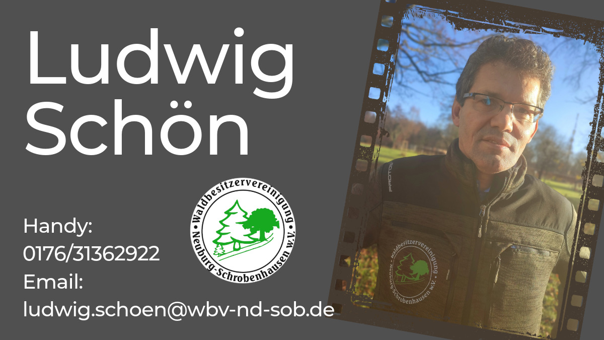 Visitenkarte Ludwig Schoen